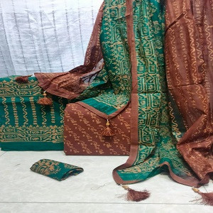 Vegetable Dye Batik Three Piece NB-T-0007