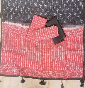 Vegetable Dye Batik Three Piece