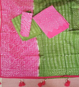 Vegetable Dye Batik Three Piece