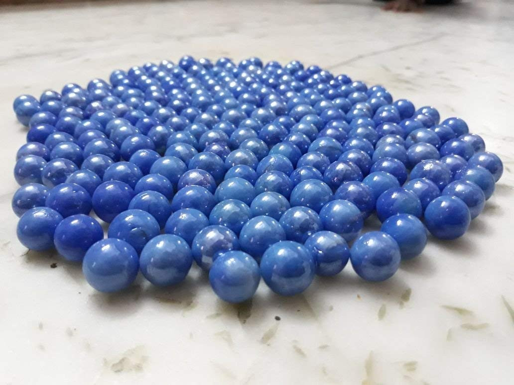 Shiny Blue Colour Marbels