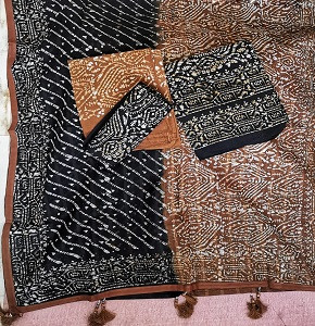 Vegetable Dye Batik Three Piece