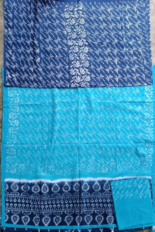 Vegetable Dye Batik Three Piece